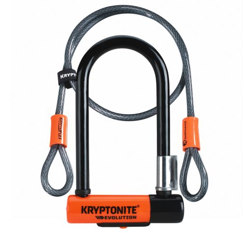 Kryptonite Evolution Mini-7 lakat + 4' Flex kábel