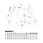 Cinelli Tutto Plus váz-szett - Mutant Silver