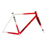 Cinelli Vigorelli Track Steel váz-szett - 80s Team Red-White