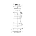 Tange Technoglide IS245 kormánycsapágy