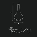 Brooks B17 Narrow nyereg