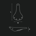 Brooks Cambium C17 nyereg - Octane