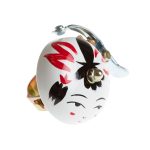 Crane Bell Suzu kézzel festett csengő