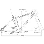 Surly Ogre 27.5"/29" váz-szett - Fermented Plum