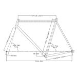 Surly Steamroller váz-szett - Black