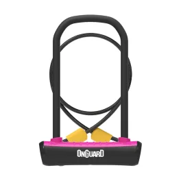OnGuard Neon Series U-lakat + hurokkábel