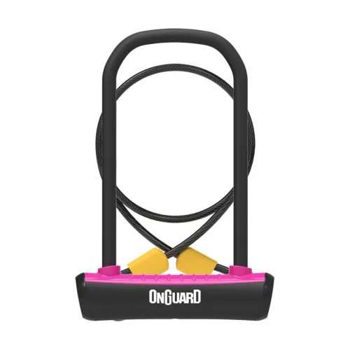 OnGuard Neon Series U-lakat + hurokkábel