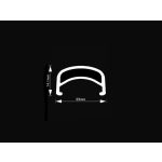 H+Son TB14 700C felni - fekete