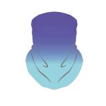 Santini Team Rockets 2025 nyakmelegítő