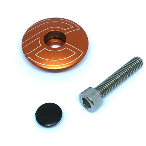 Cinelli Top Cap - narancs
