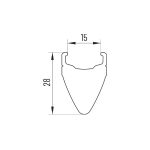 Miche X-Press Black 700C kerékszett